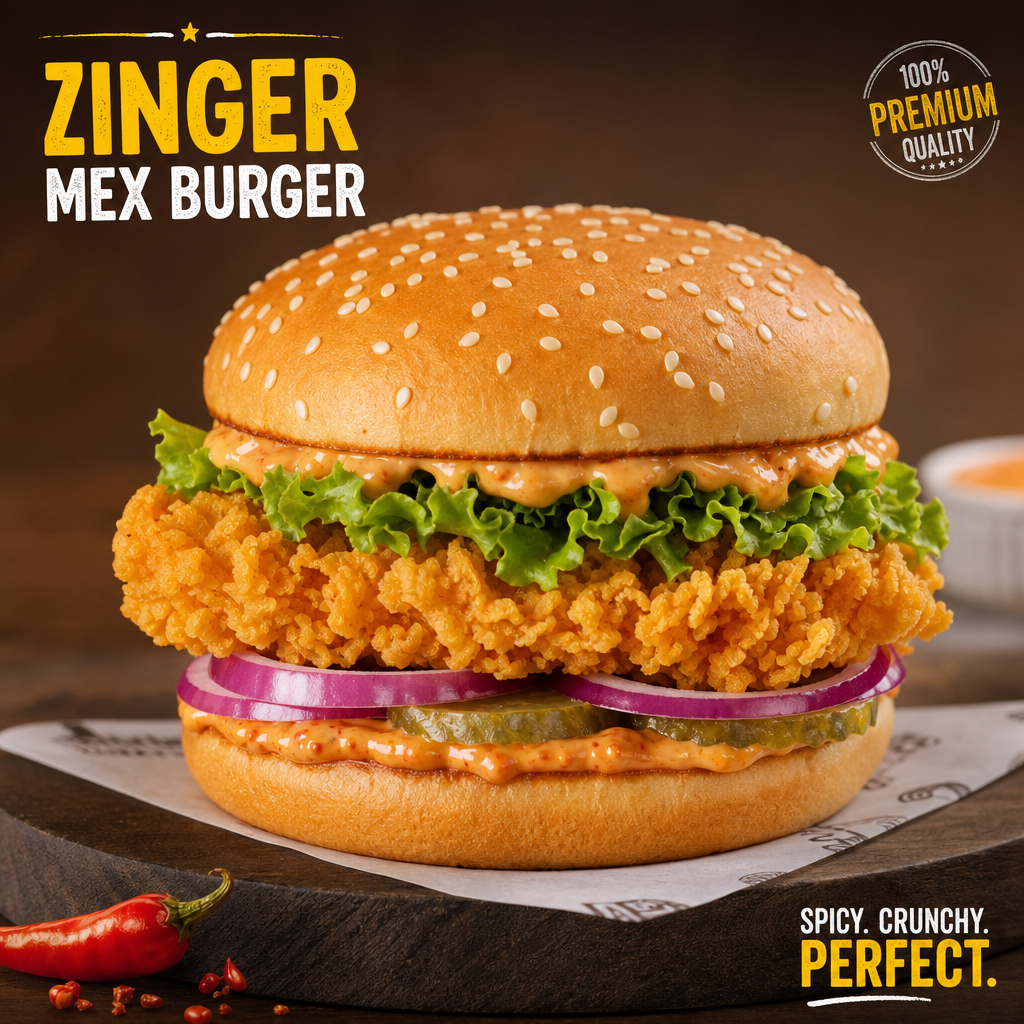 Zinger Mex Burger
